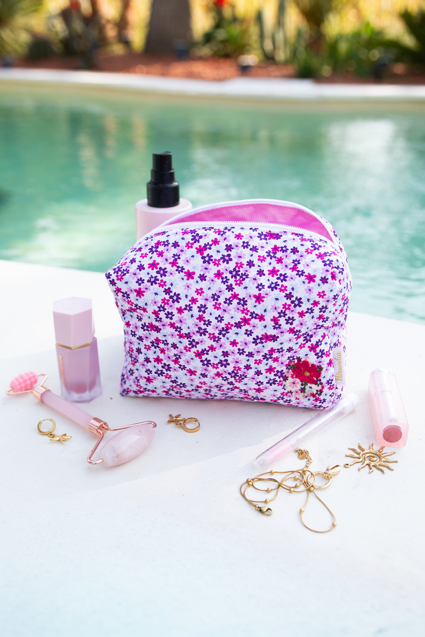 Trousse de beauté "Eclosion" - personnalisable