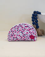 Petite trousse demi-lune "Eclosion" - personnalisable