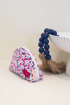 Petite trousse demi-lune "Eclosion" - personnalisable